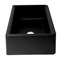 Alfi Brand Black 33 inch Granite Composite Single Bowl Drop In Farm Sink with Accessories AB33FARM-BLA - alternate 2